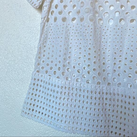 MICHAEL Michael Kors Cotton Eyelet Top Size Small - Picture 8 of 12